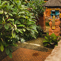 Gärten der Welt - Der Balinesische Garten in der Tropenhalle